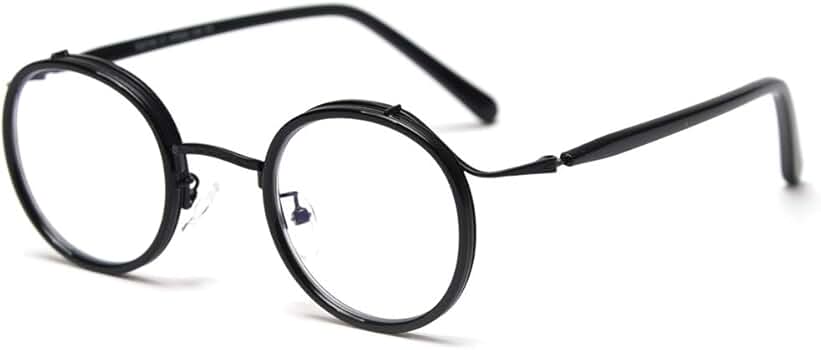 Amazon.com: kachawoo Retro Style Vintage Round Glasses Frame
